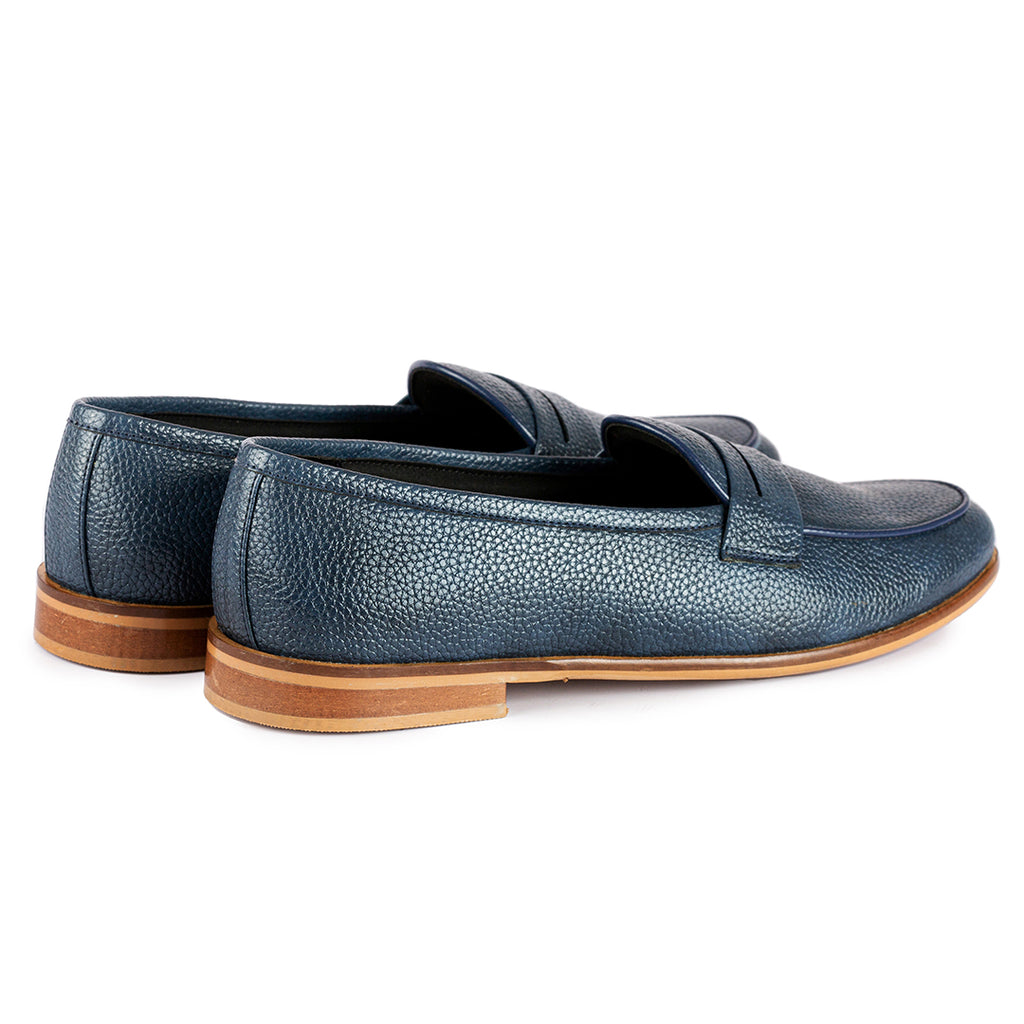 PENNY LOAFERS- NAVY BLUE