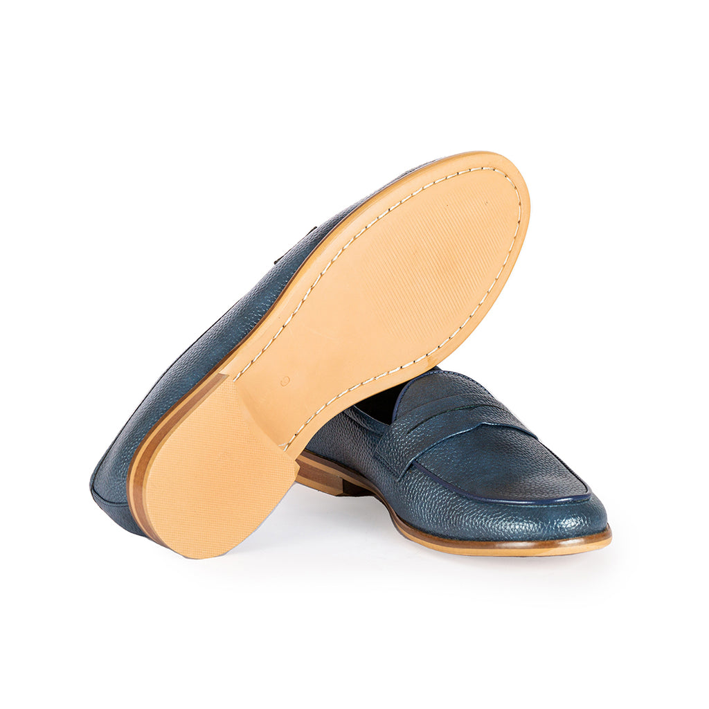 PENNY LOAFERS- NAVY BLUE