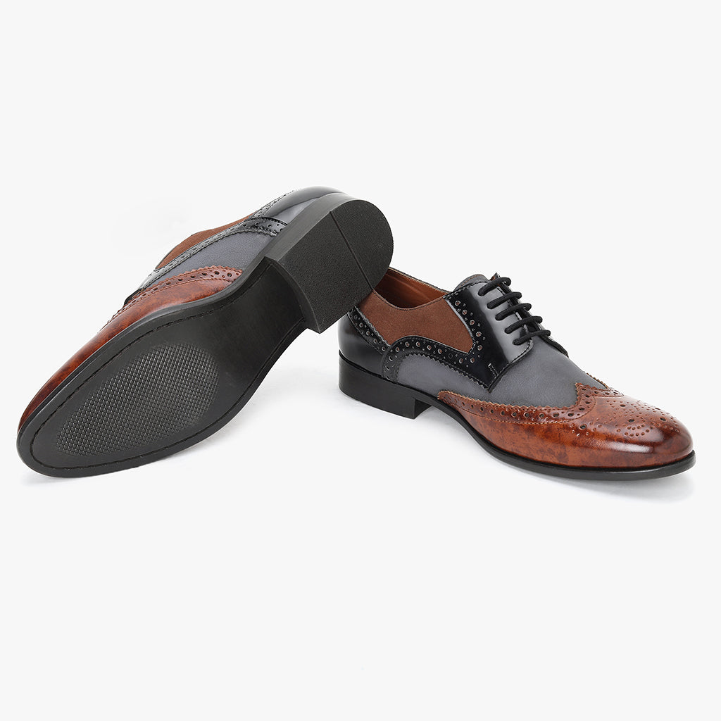 MULTI TONE BROGUES - HEIGHT ELEVATION