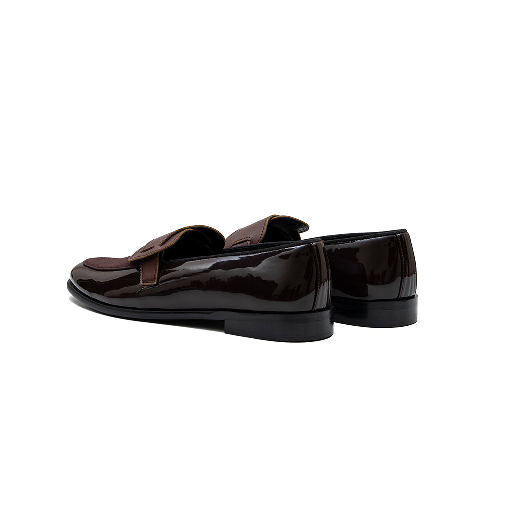 BUTTERFLY LOAFERS-BROWN