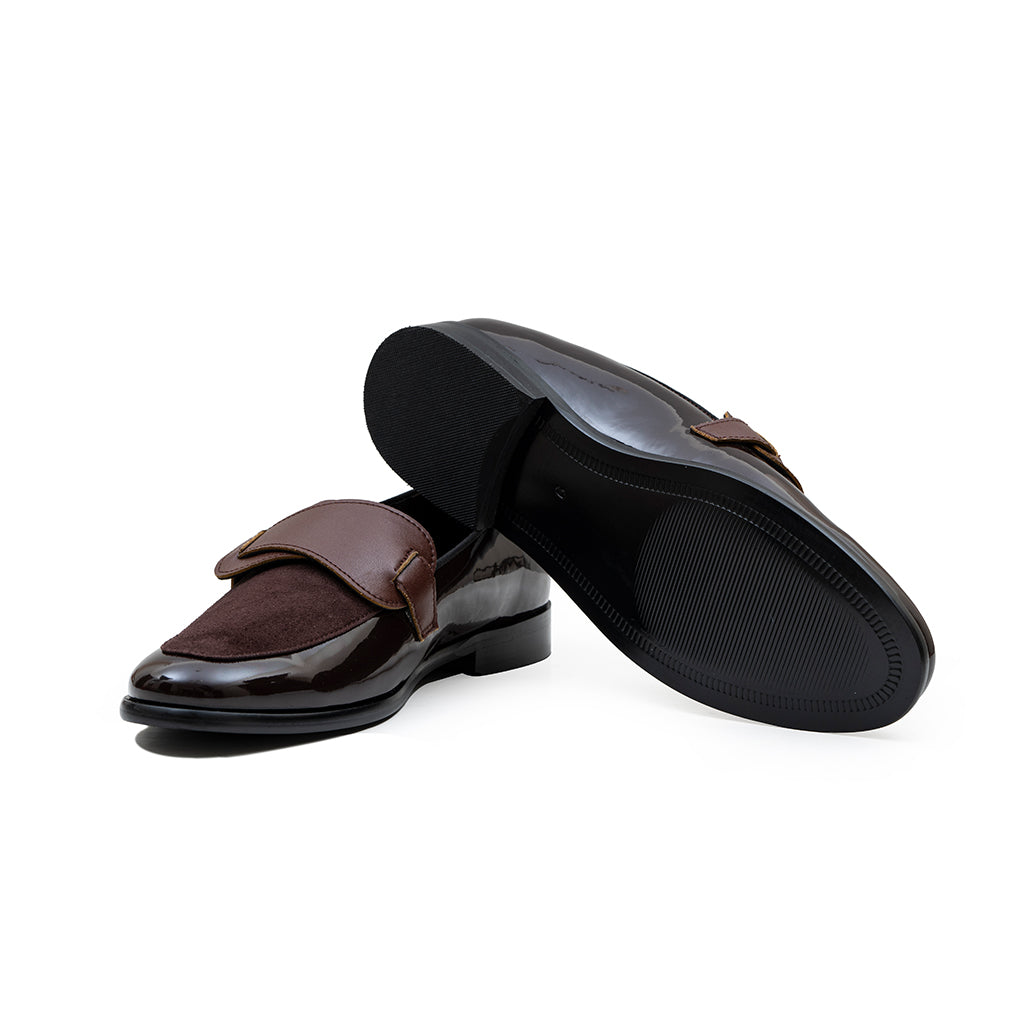 BUTTERFLY LOAFERS-BROWN