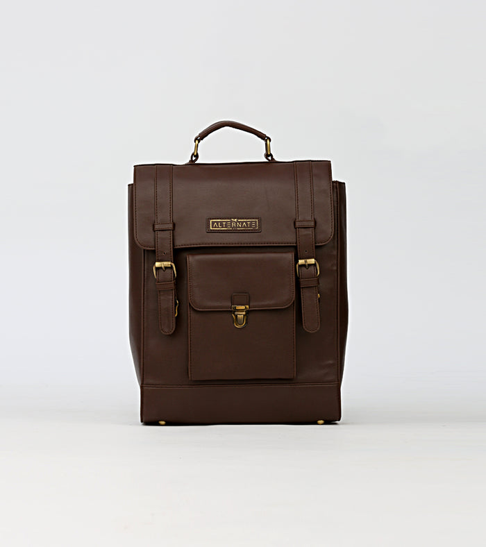 Brown Rucksack