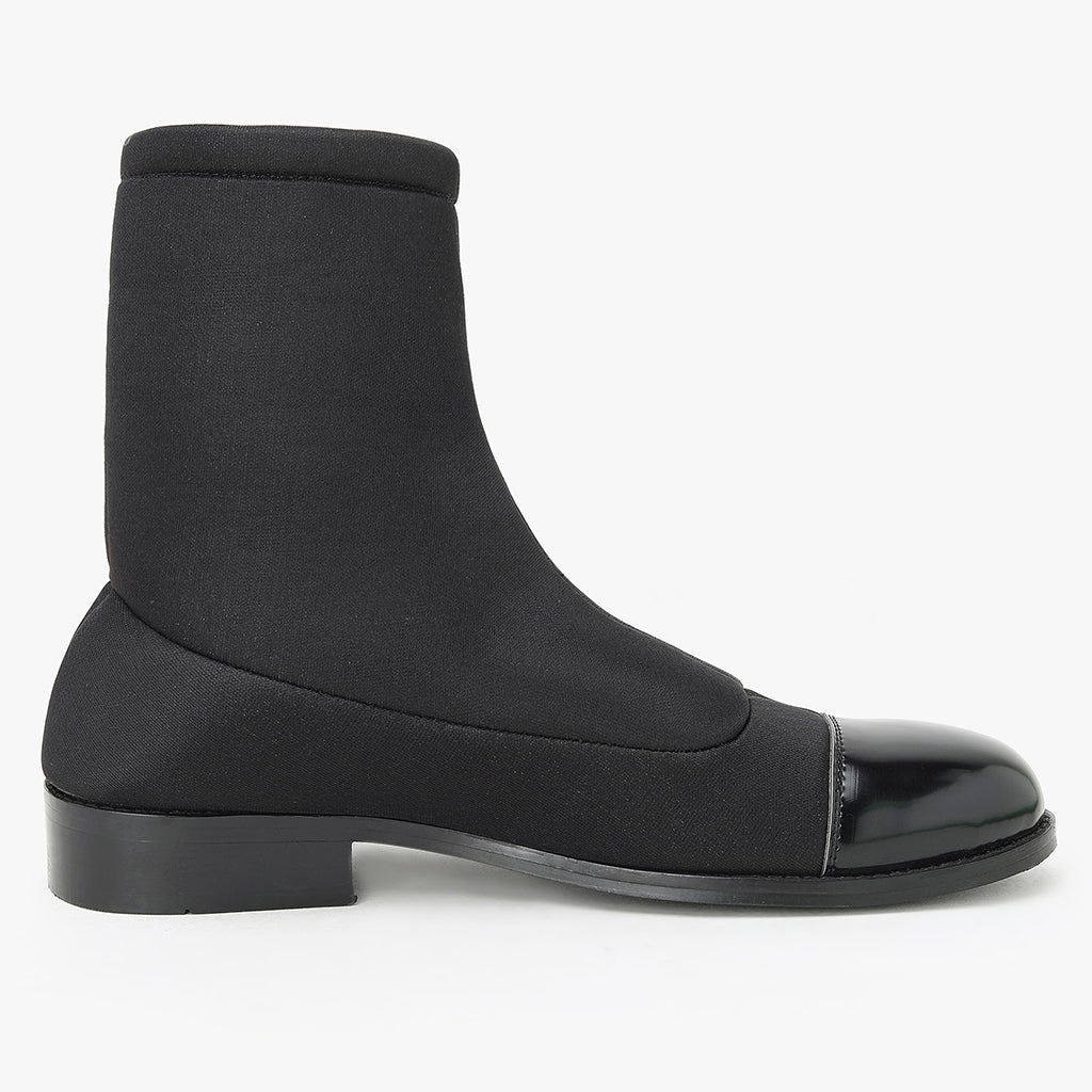 LYCRA BOOTS WITH TOE CAP