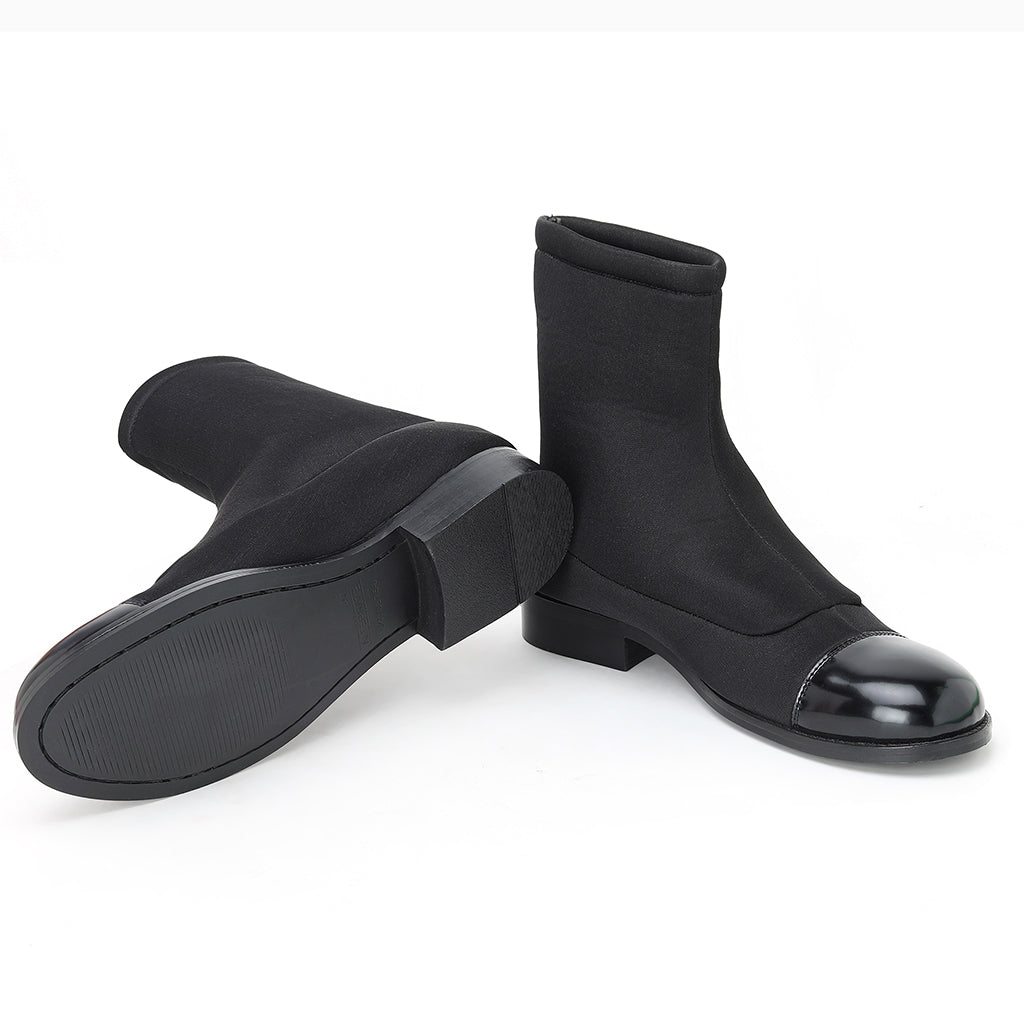 LYCRA BOOTS WITH TOE CAP