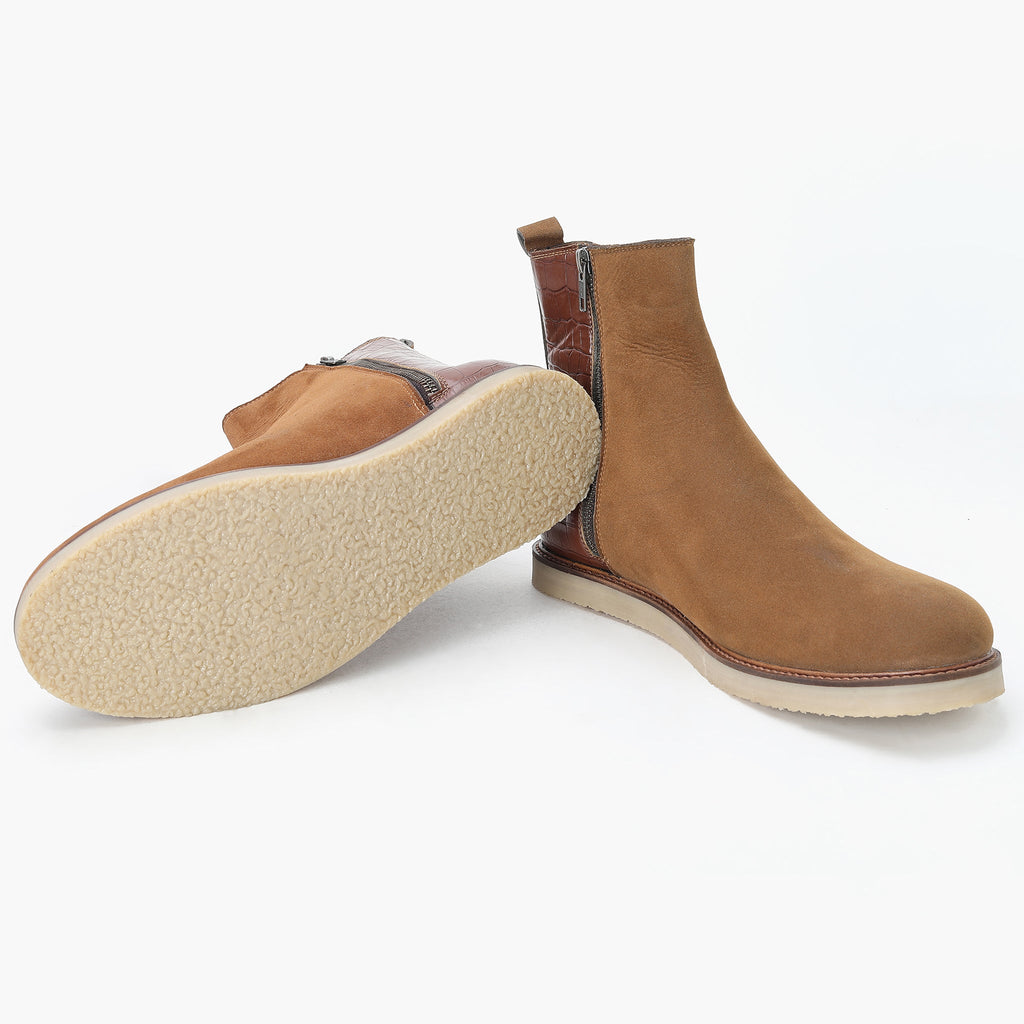CHELSEA CROCO BOOTS - HEIGHT ELEVATION – The Alternate