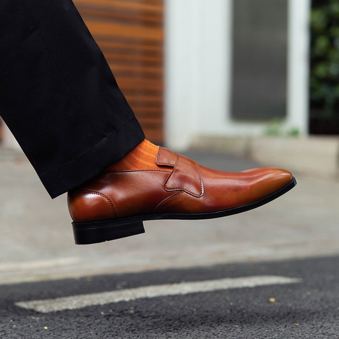 TONAL LOAFERS-TAN