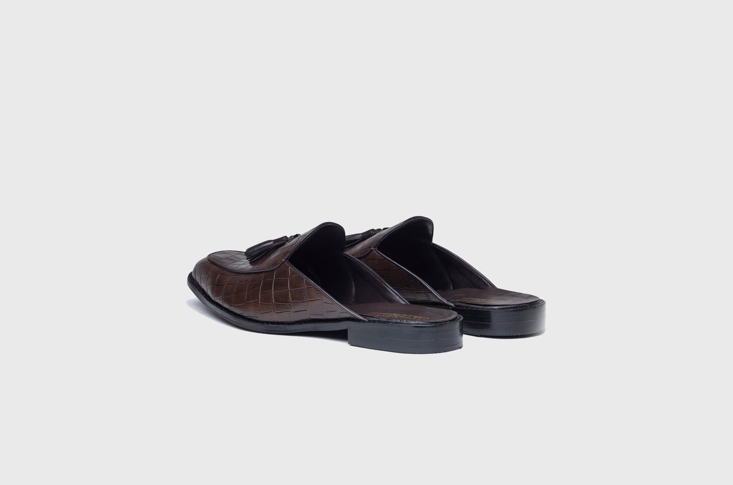 ALLIGATOR MULES-BROWN