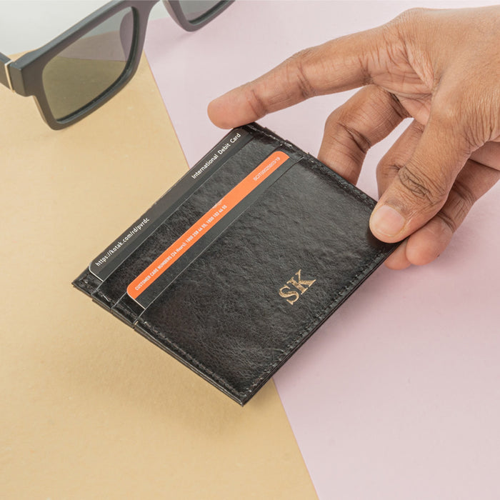 CUSTOMISED CARDHOLDER WITH EMBOSS