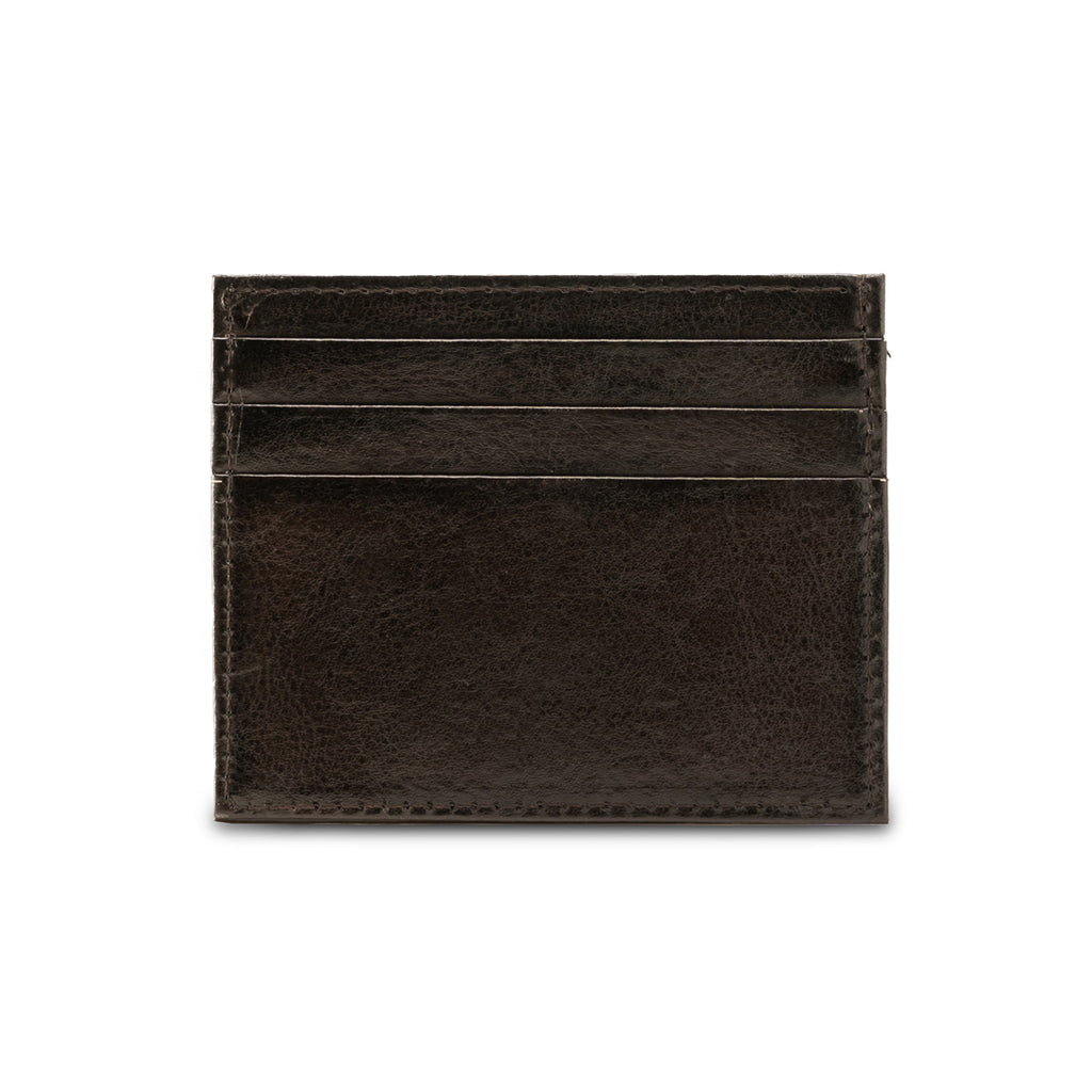 HAND PAINTED CARDHOLDER-BROWN