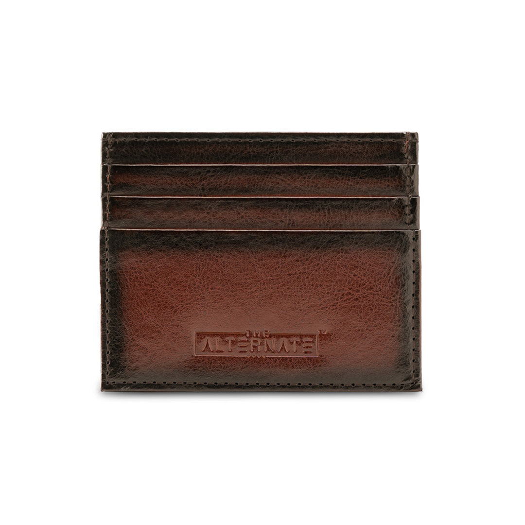 HAND PAINTED CARDHOLDER-CHERRY