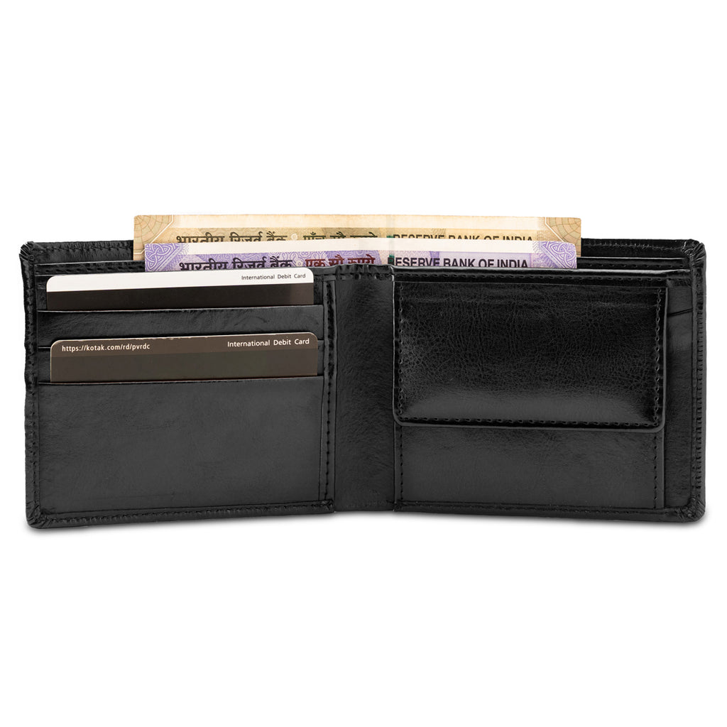 Bi-fold wallet-Black